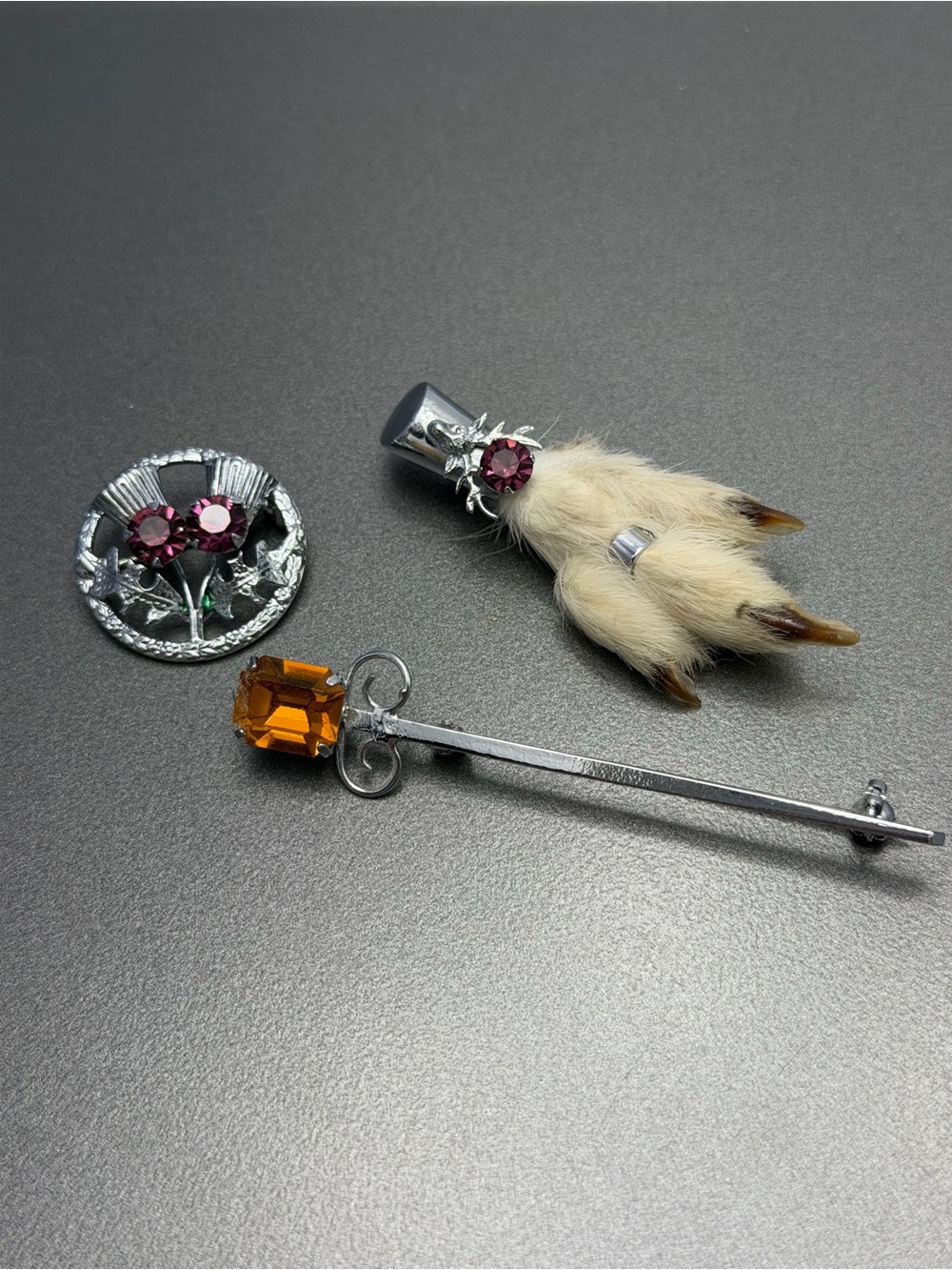 Vintage Scottish Brooch lot #cz93